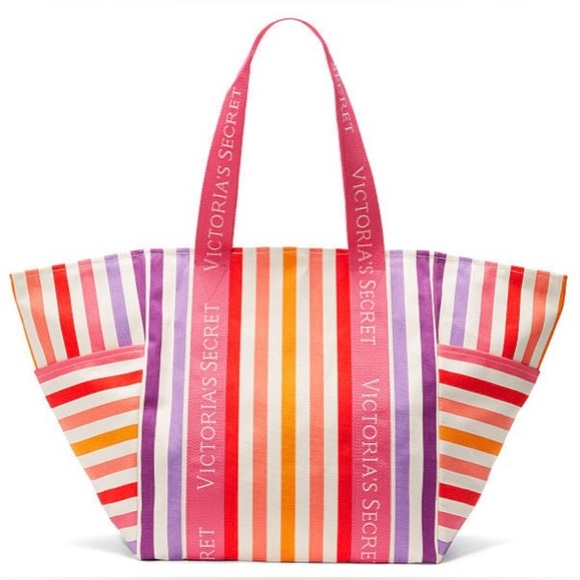 Victoria's Secret Striped tote - NWT - Picture 3 of 6